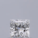 0.34 carat Princess diamond E VS2 