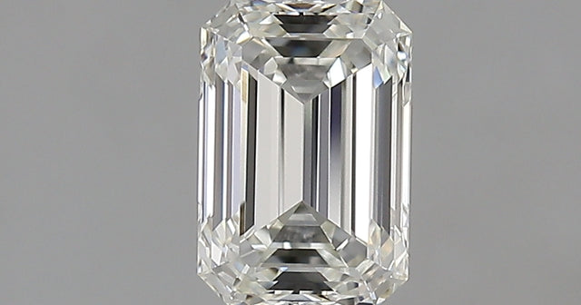 0.90 carat Emerald diamond H VVS1 VeryGood