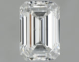 0.91 carat Emerald diamond E SI1 