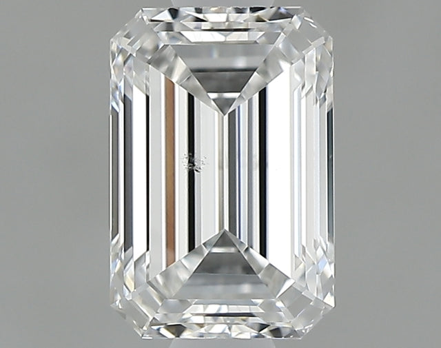 0.91 carat Emerald diamond E SI1 