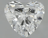 0.90 carat Heart diamond D VS2 