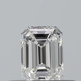 0.23 carat Emerald diamond F VVS1 