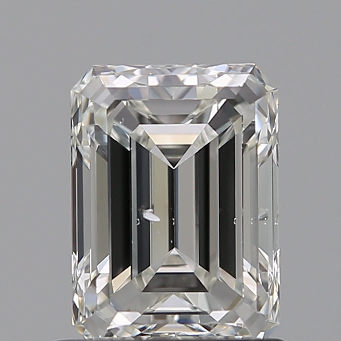 1.00 carat Emerald diamond H  SI2