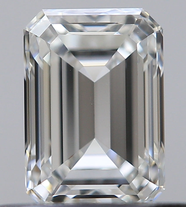 0.50 carat Emerald diamond G VVS2 