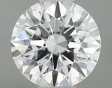 0.32 carat Round diamond D  VVS2 Excellent