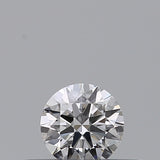 0.19 carat Round diamond F  IF Excellent