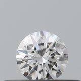 0.18 carat Round diamond E  VVS2 Excellent