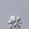 0.19 carat Round diamond D VVS1 Excellent
