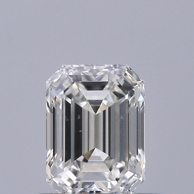 0.50 carat Emerald diamond F VS2 VeryGood