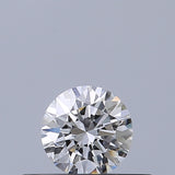 0.26 carat Round diamond D IF Excellent