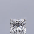 0.32 carat Princess diamond D IF 