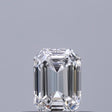0.30 carat Emerald diamond D VVS1 