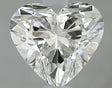 0.90 carat Heart diamond I SI1 
