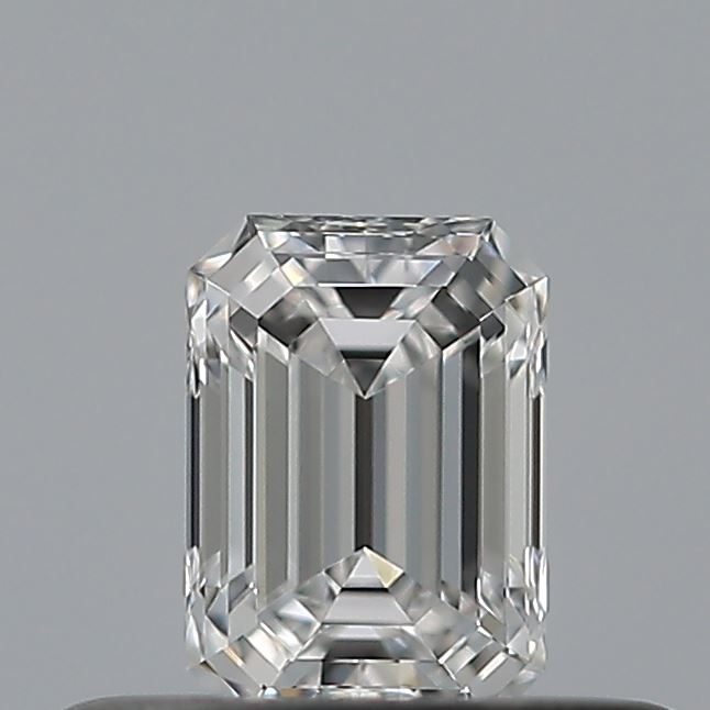 0.28 carat Emerald diamond D  VVS2