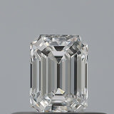 0.28 carat Emerald diamond D  VVS2
