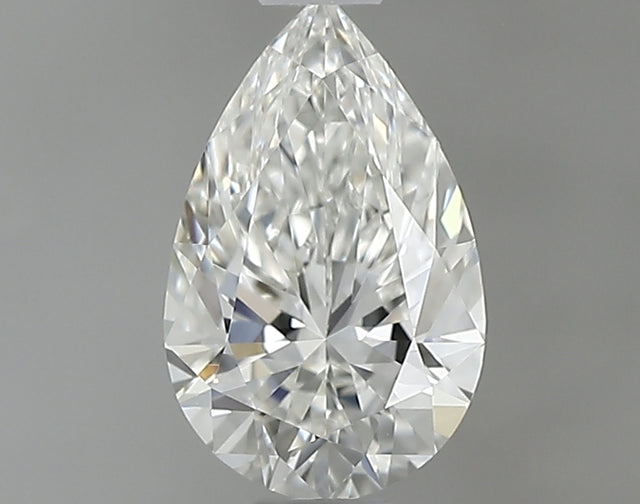 0.50 carat Pear diamond H VVS2 