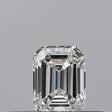 0.23 carat Emerald diamond F VS1 
