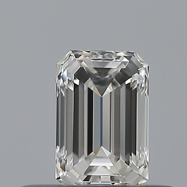 0.30 carat Emerald diamond F  VVS2