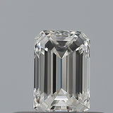 0.30 carat Emerald diamond F  VVS2