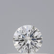 0.24 carat Round diamond E IF Excellent