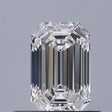 0.53 carat Emerald diamond F VVS1 