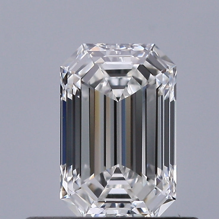 0.53 carat Emerald diamond F VVS1 