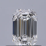 0.53 carat Emerald diamond F VVS1 