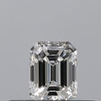 0.23 carat Emerald diamond E VVS2 