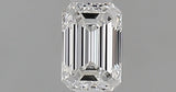 0.23 carat Emerald diamond E  VS1