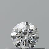 0.18 carat Round diamond D  VVS2 Excellent