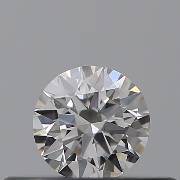 0.19 carat Round diamond E  VVS1 Excellent