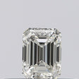 0.25 carat Emerald diamond F VVS1 