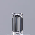 0.23 carat Baguette diamond E VVS1 