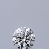 0.18 carat Round diamond E VVS1 Excellent