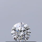 0.18 carat Round diamond E IF Excellent