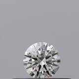 0.18 carat Round diamond E IF Excellent