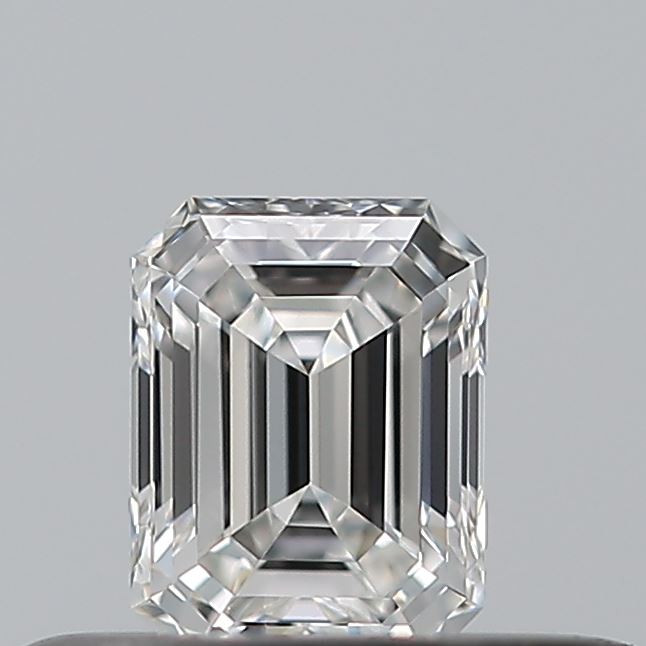 0.24 carat Emerald diamond F  VVS2