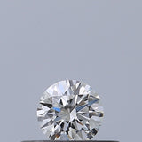 0.18 carat Round diamond E VVS2 Excellent