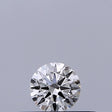 0.18 carat Round diamond E VVS1 Excellent