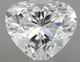 0.61 carat Heart diamond D VS2 