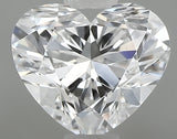 0.61 carat Heart diamond D VS2 