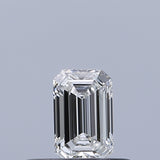 0.26 carat Emerald diamond F VVS2 