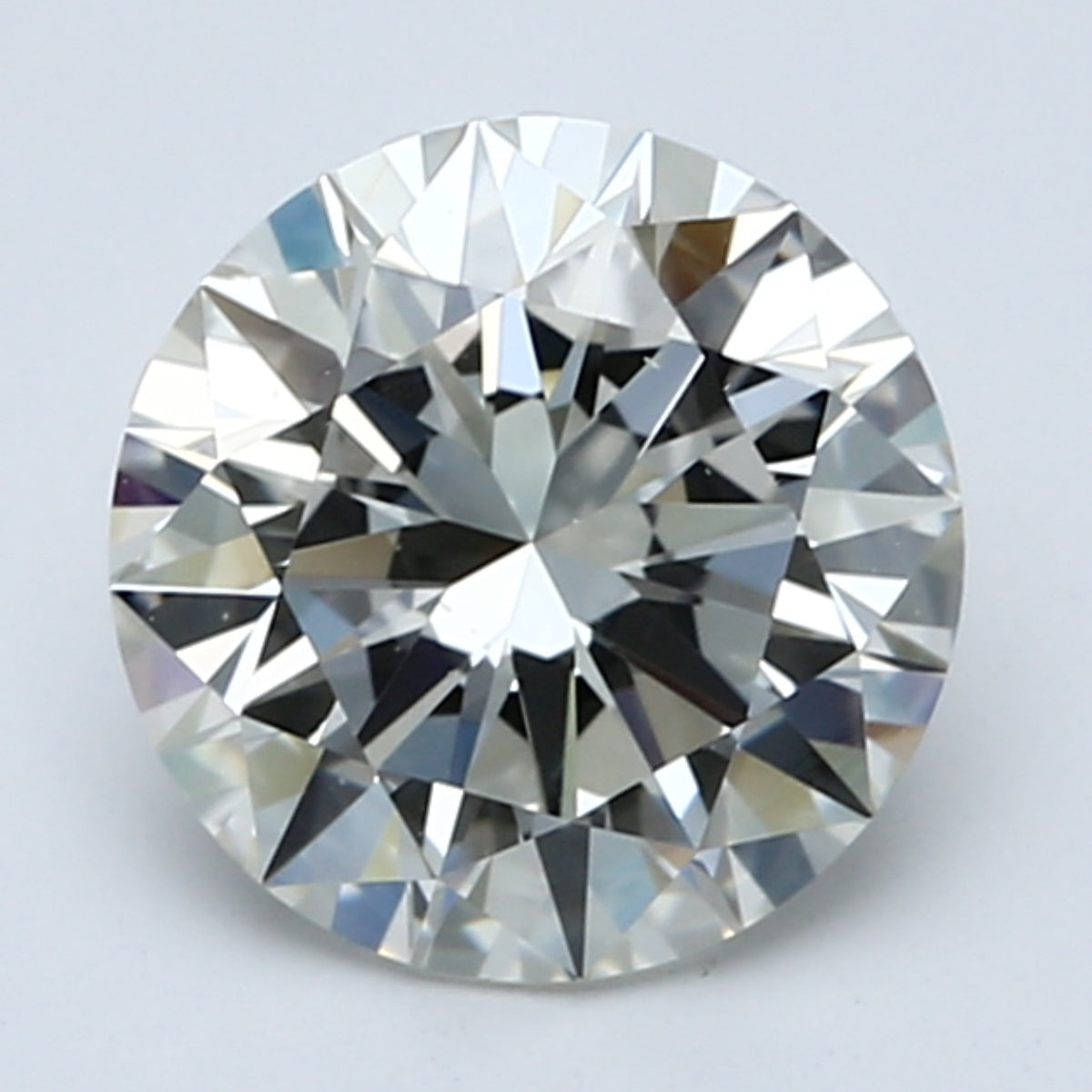 1.57 carat Round diamond J  VVS2 Excellent