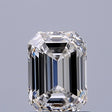 0.70 carat Emerald diamond H VVS1 