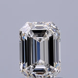 0.70 carat Emerald diamond H VVS1 
