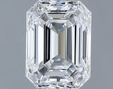 0.71 carat Emerald diamond E VVS2 