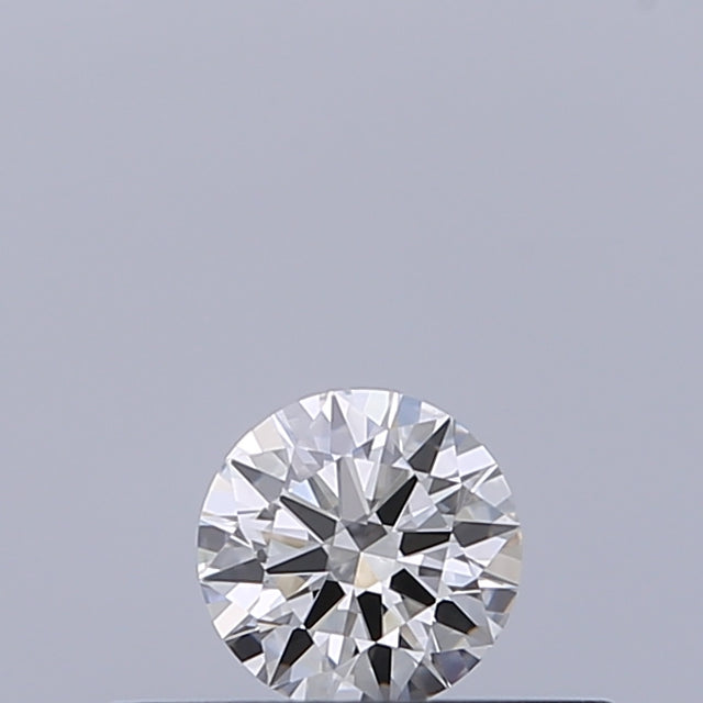 0.19 carat Round diamond F IF Excellent