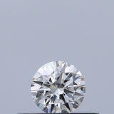 0.21 carat Round diamond F IF Excellent