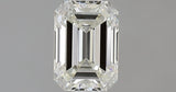 0.76 carat Emerald diamond H VVS2 VeryGood