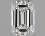 0.32 carat Emerald diamond D VVS2 